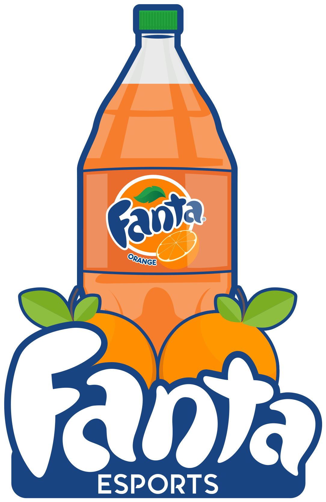 Fanta Png Isolated Transparent Picture (orange, teal, salmon, white, black)