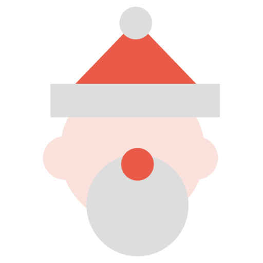 Santa Claus Free Transparent Png Icon Download (beige, lavender, salmon, black, chocolate)