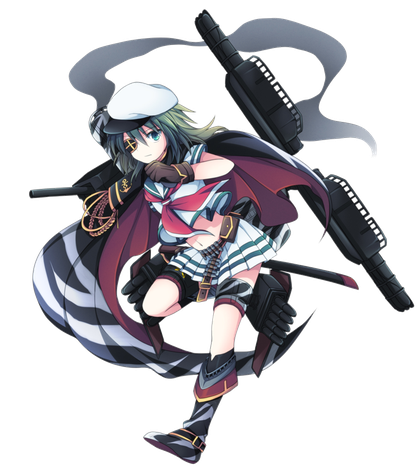 Kantai Png Pic (white, black)