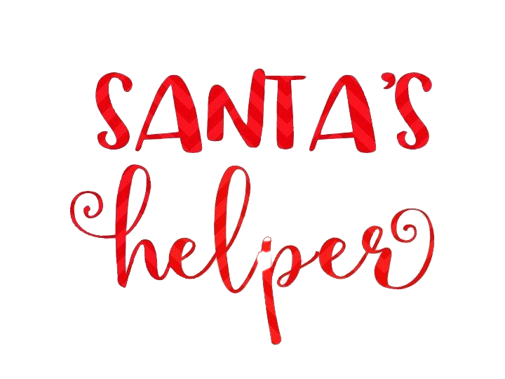 Santas Helper Png Photos (white)