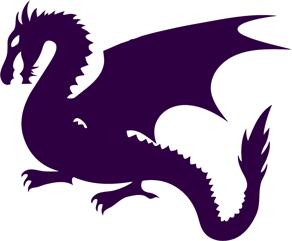 Fantasy Game Of Thrones Dragon Png File (indigo, black)