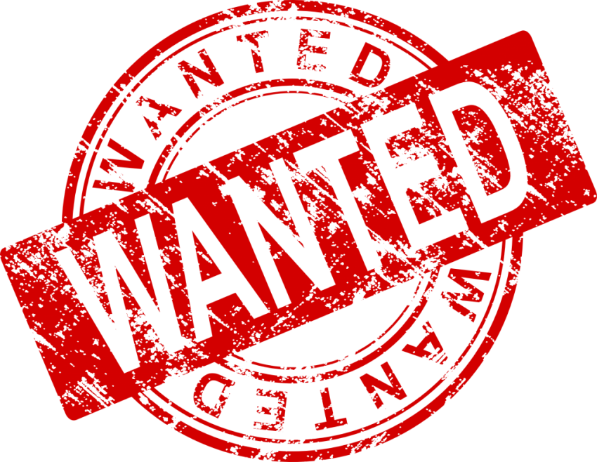 Wanted Stamp Png Hd (gray, red)