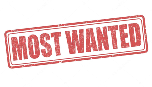 Wanted Stamp Transparent Png (black, gray)