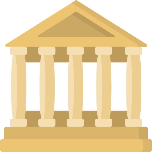 Pantheon Architecture Png Image (black, salmon, pink)