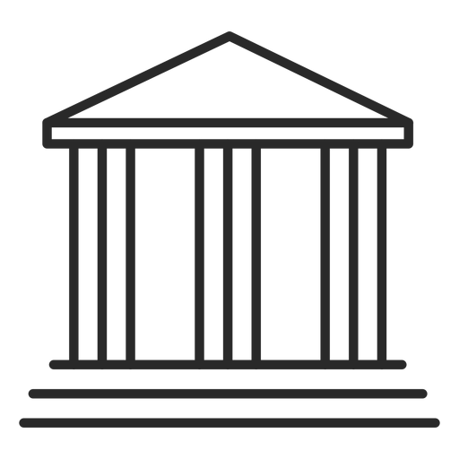 Pantheon Architecture Png Pic (black)