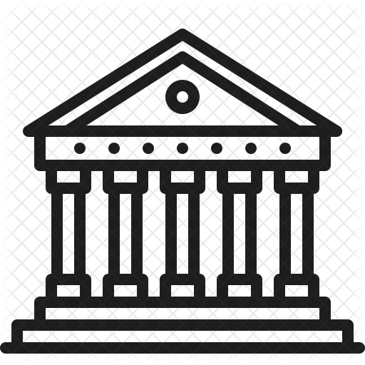 Pantheon Png Cutout (black, white)