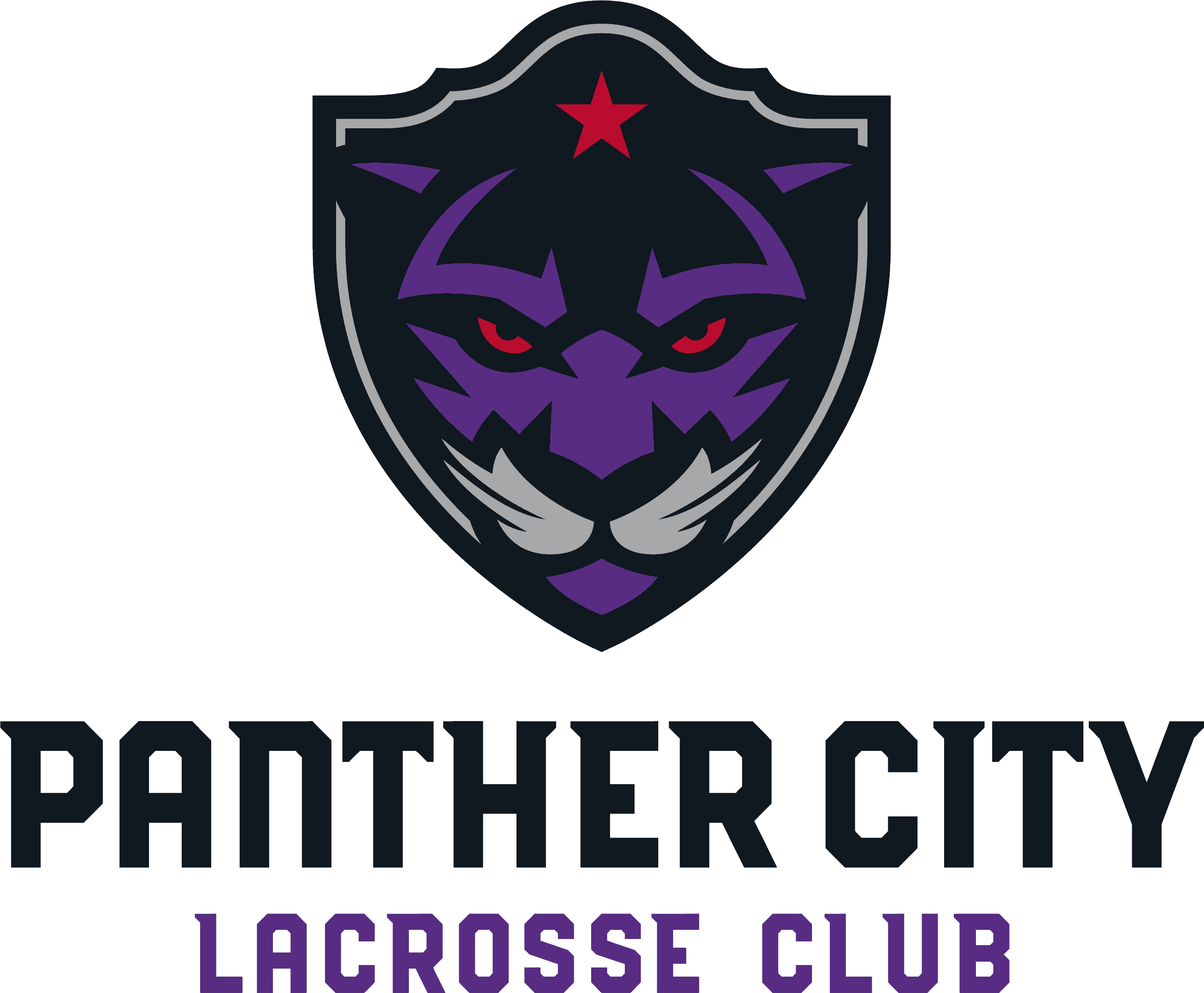 Panther City Lacrosse Club Png Hd (indigo, gray, black)