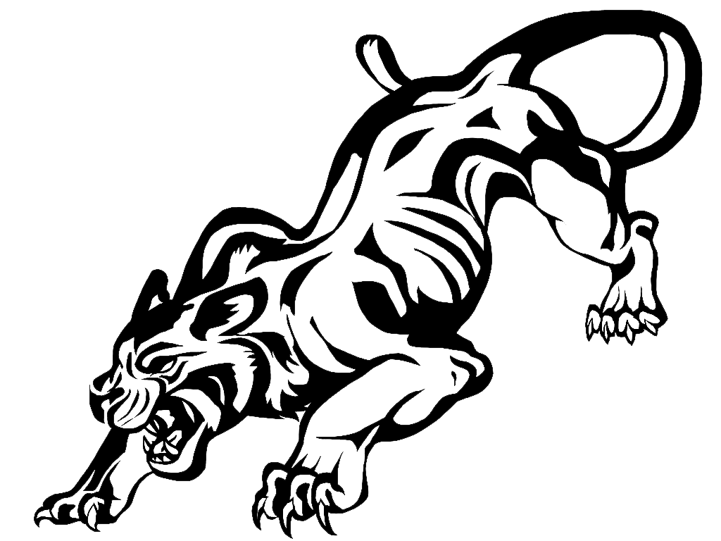 Panther Png Free Download (white, black)