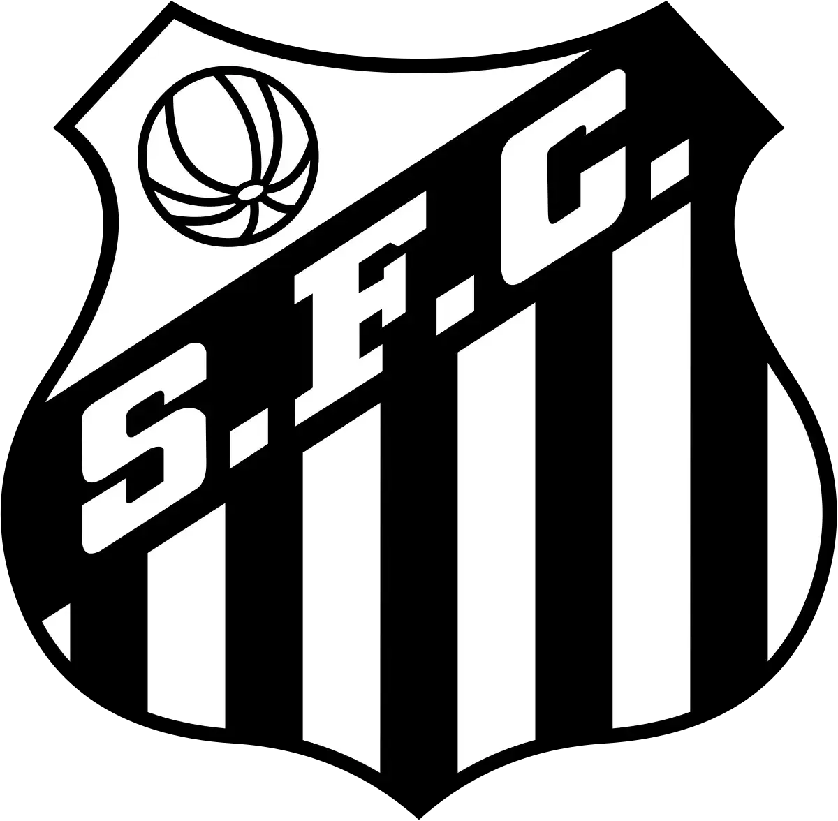 Santos Fc Png (lavender, white, black, silver, gray)