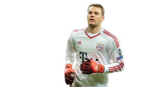 Manuel Neuer Png (white, silver, lavender)