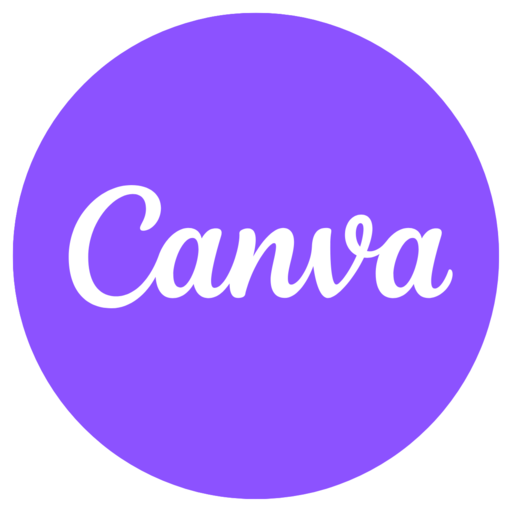 Canva Icon Free Nobackground Png Icon Download (violet, white)