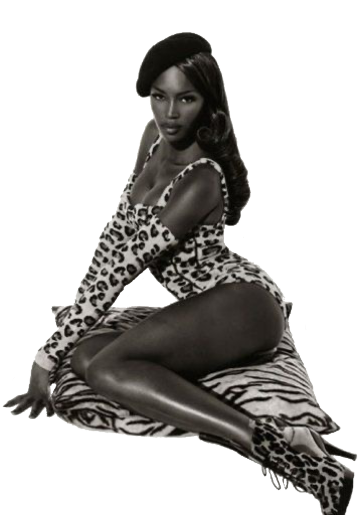 Naomi Campbell Png Image (black)