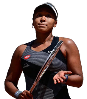 Naomi Osaka Olympic Player Transparent Images Png (black)