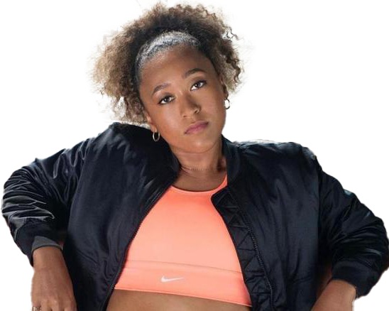 Naomi Osaka Transparent Png (white, pink, black)