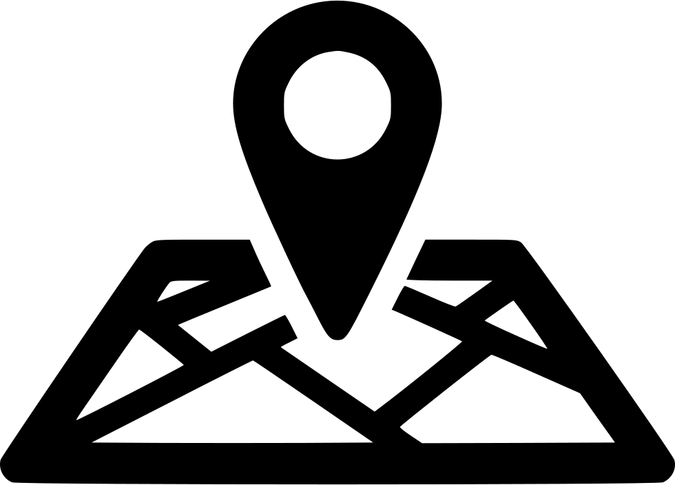 Map Gps Route Png Image (black, silver, white)