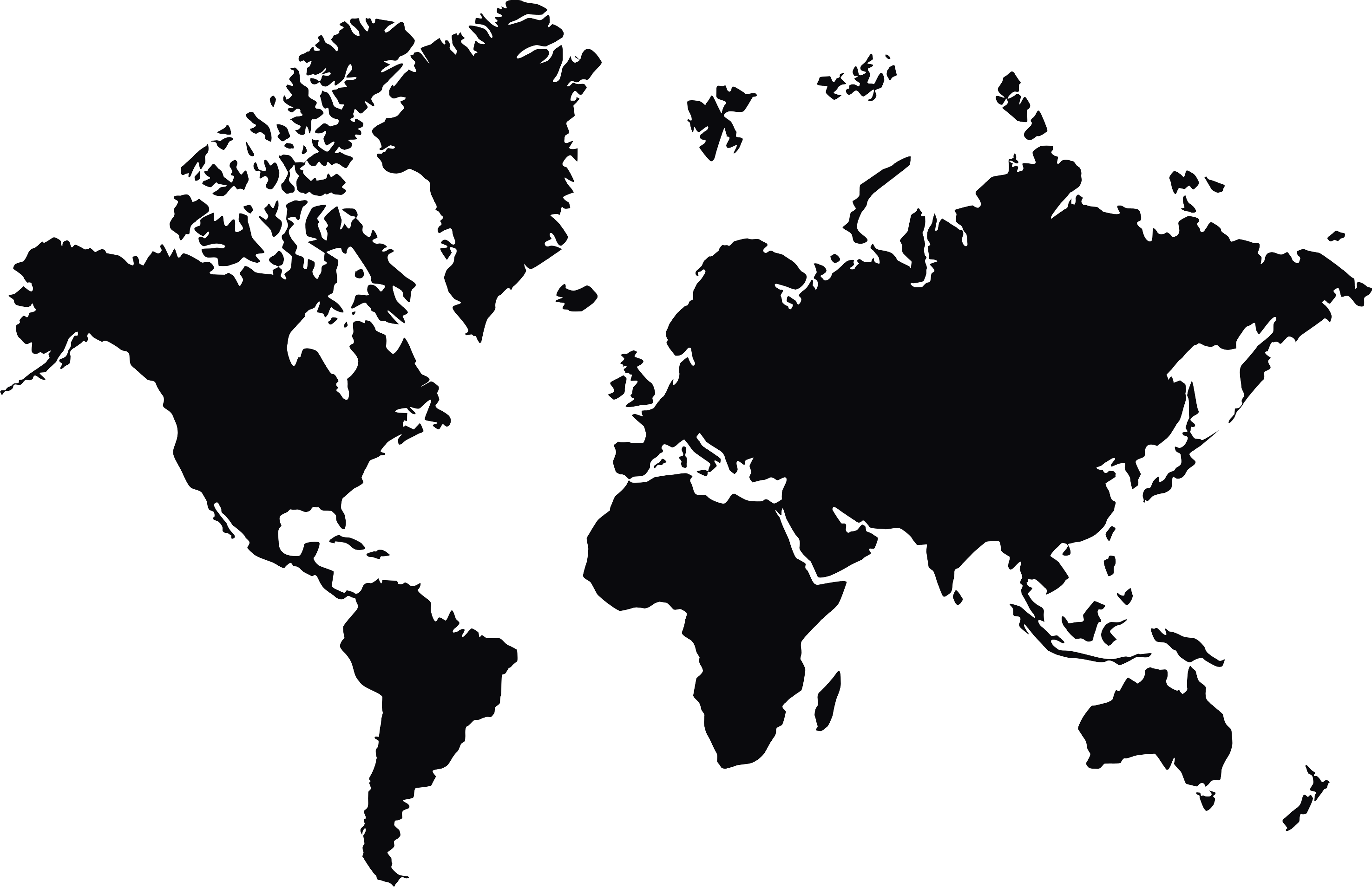 Map Png High Quality Image (black, white)