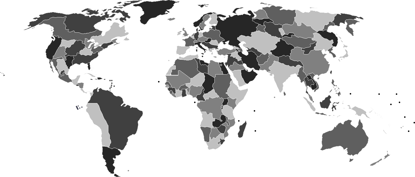 Map (indigo, gray, white, silver)