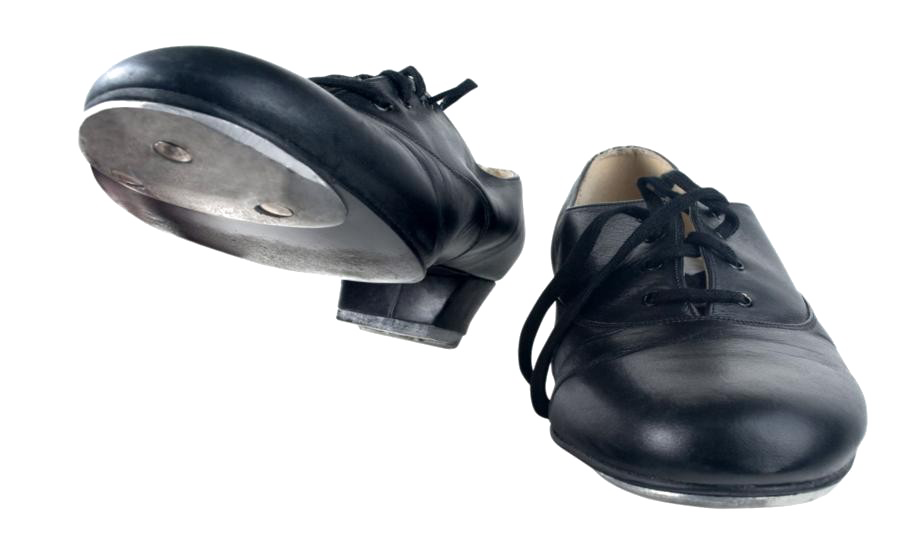 Tap Shoes Background Png (black, gray, white)