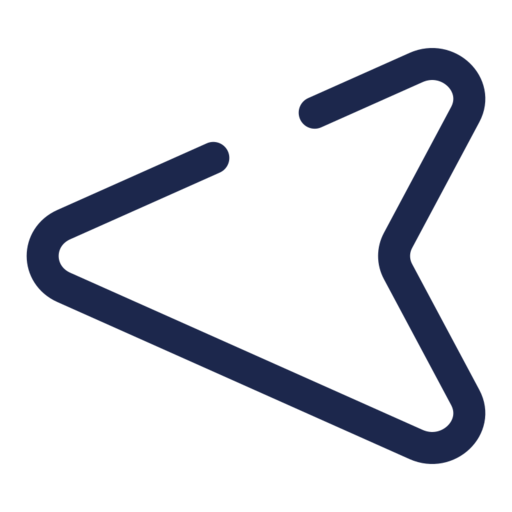 Map Arrow Left Free Png Icon (navy, black)