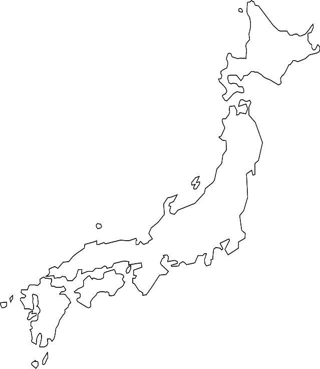 Japan Map Png Pic (lavender, white, silver)