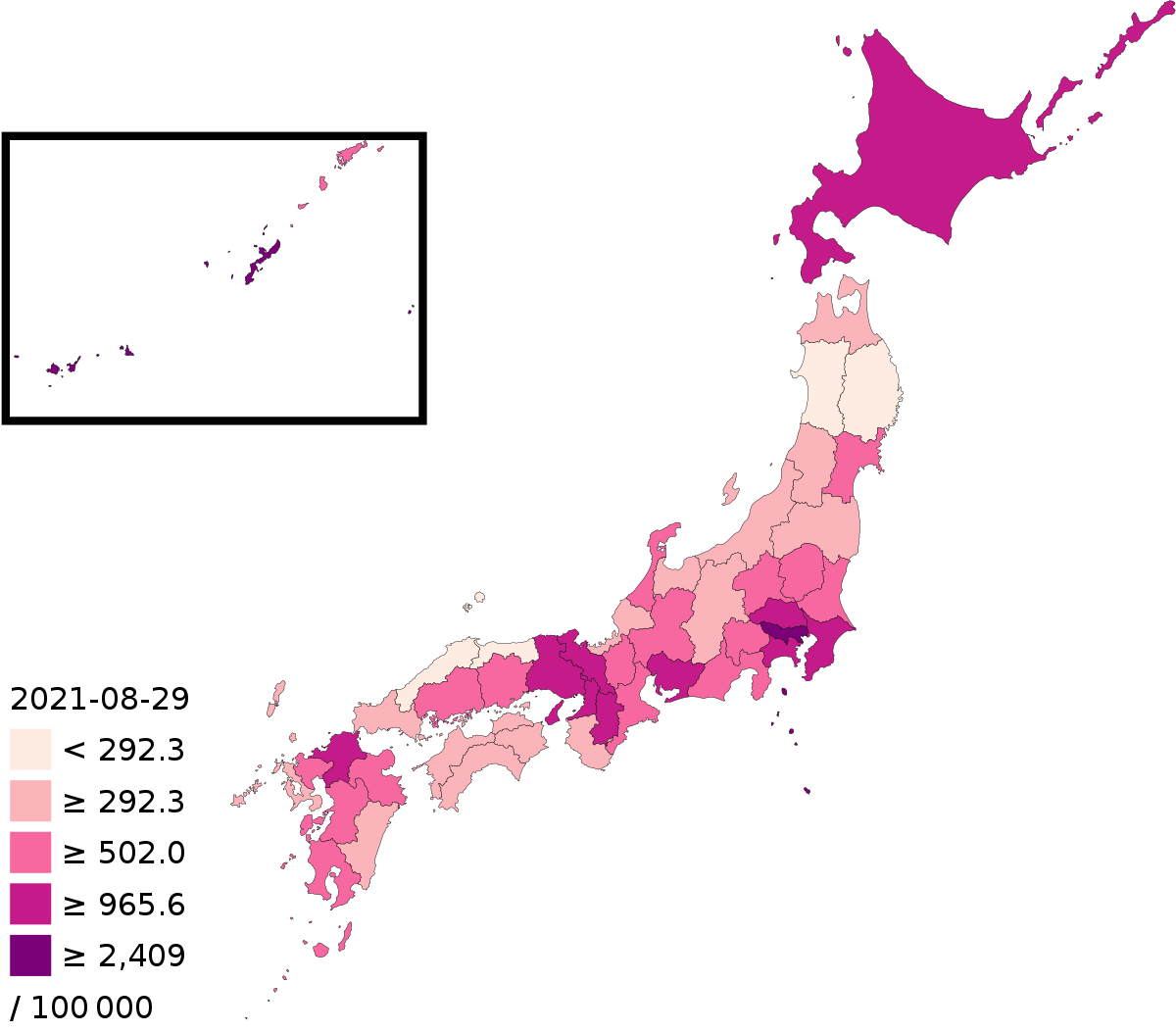 Japan Map Png (purple, black, pink)