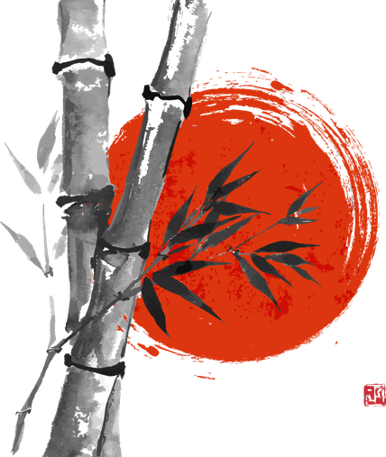 Japanese Art Png Isolated Hd (gray, chocolate, black)