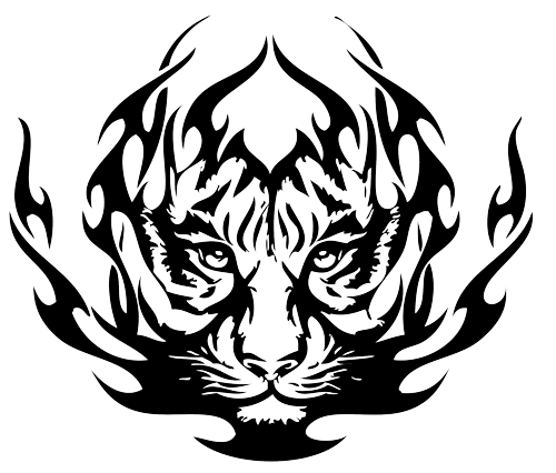 Japanese Dragon Png Picture (black, white)