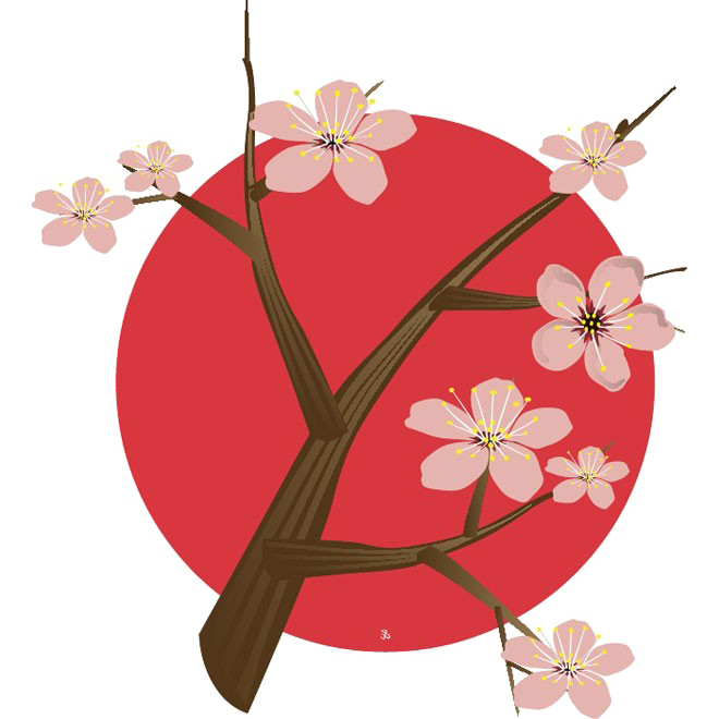 Japanese Flowering Cherry Png Free Download (white, pink, chocolate)