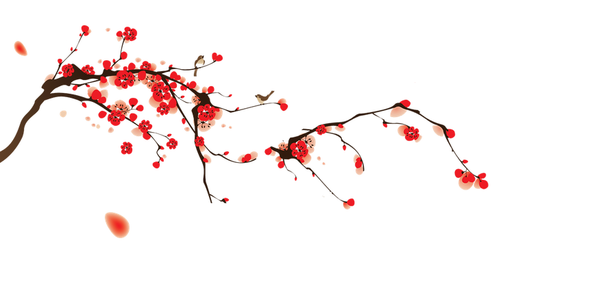 Japanese Flowering Cherry Transparent Images Png (black)