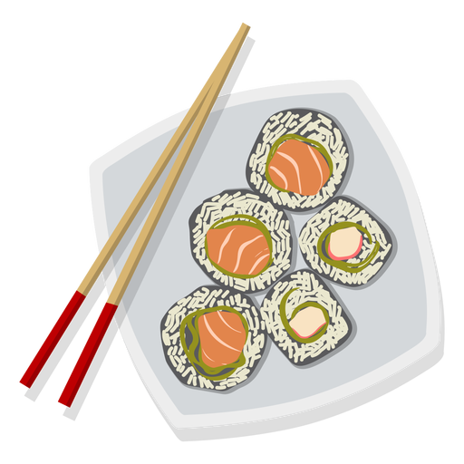 Japanese Food No Background (black, lavender, silver)