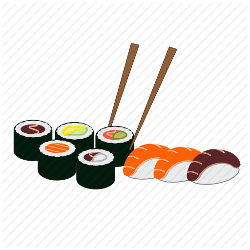 Japanese Food Png Photo (indigo, black)