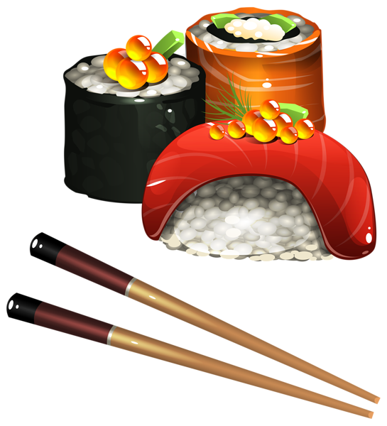 Japanese Food Png Pic (black)