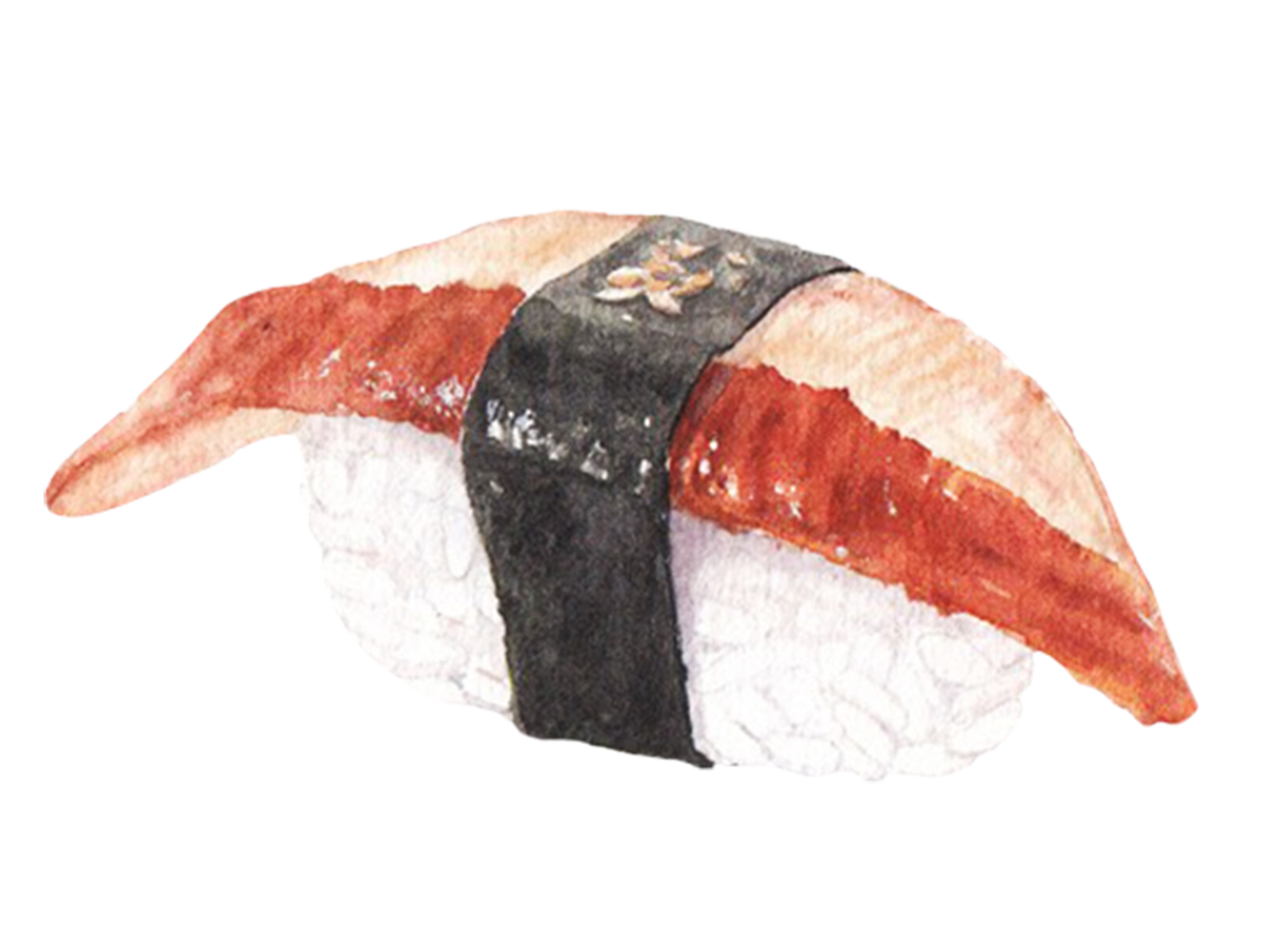 Japanese Food Sushi Png Photo (pink, white)