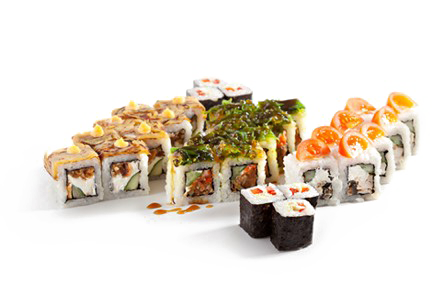 Japanese Food Transparent Background (white)