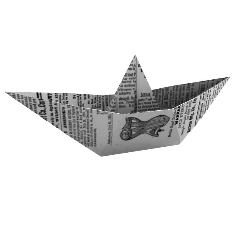 Paper Transparent Png (gray, white)