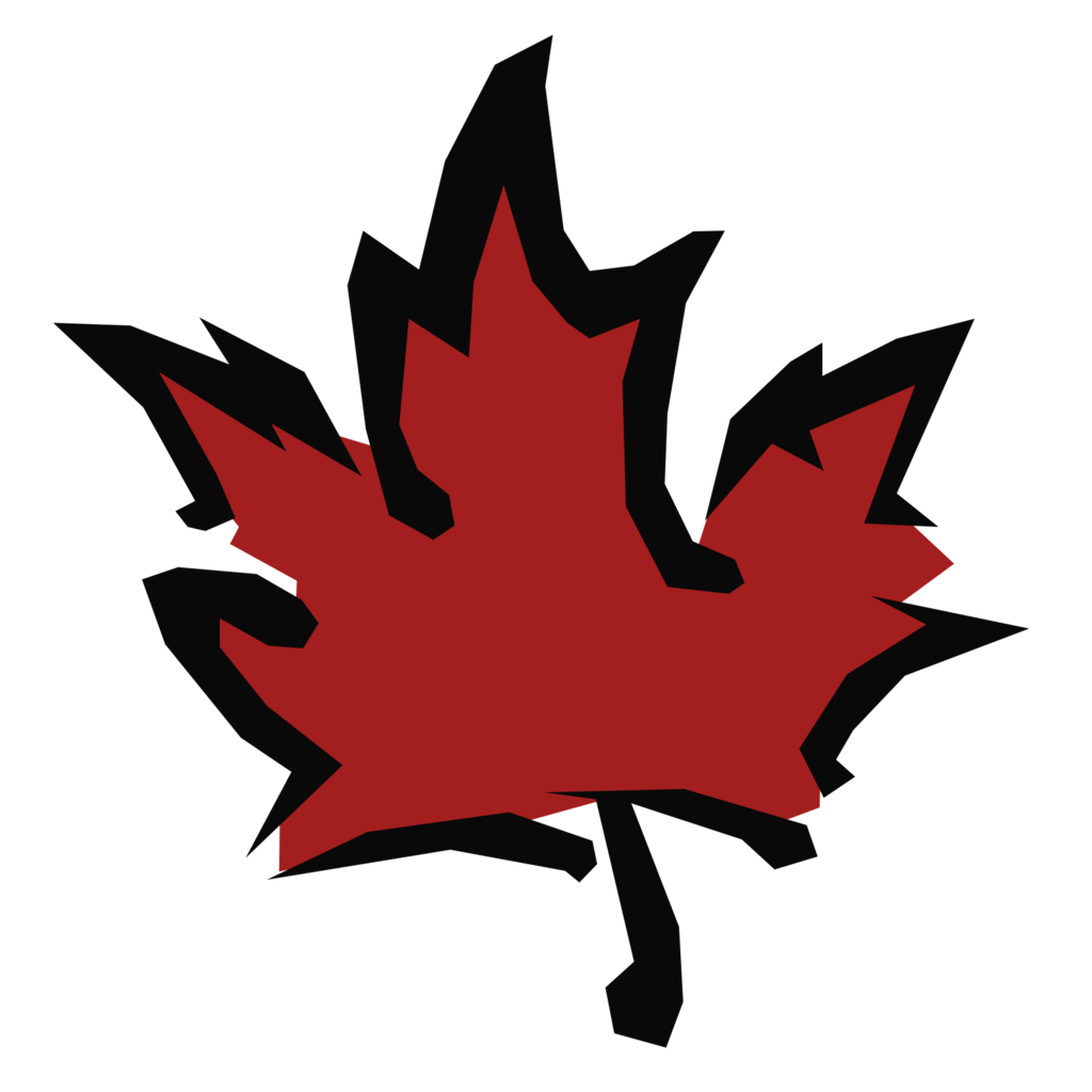 Maple Leaf Png Hd (maroon, black)