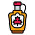 Maple Syrup Canadian Food Canada Food Bottle Icon Free Transparent Png Icon Download (white, red, black, lavender, orange)