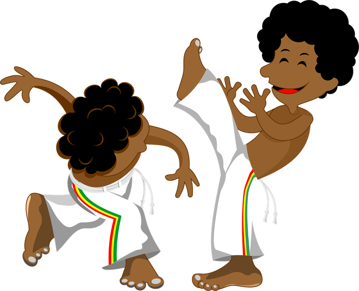 Capoeira Png Image (black, white, chocolate, olive)