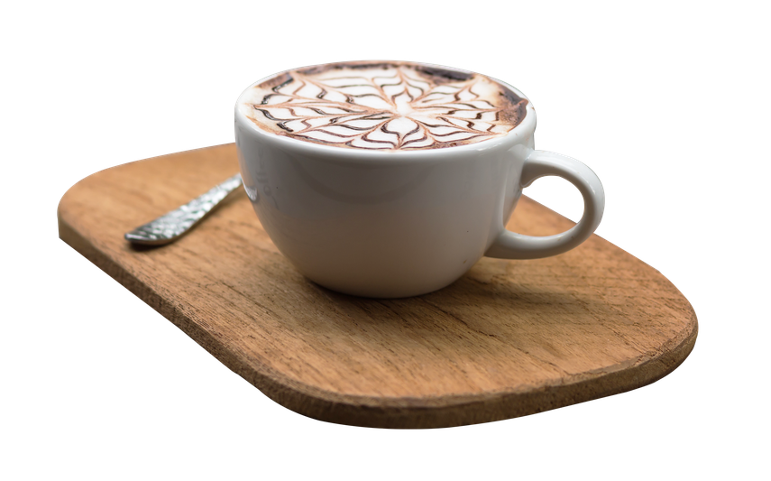 Cappuccino Png Image (black, gray, olive, salmon)