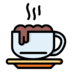 Cappucino Hot Drink Coffee Hot Chocolate Drink Cup Drinks Icon Free Png Icon Download (maroon, black, gray, lavender, pink)