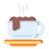 Cappucino Hot Drink Coffee Hot Chocolate Drink Cup Drinks Icon Free Transparent Png Icon Download (salmon, black, gray, lavender, pink)