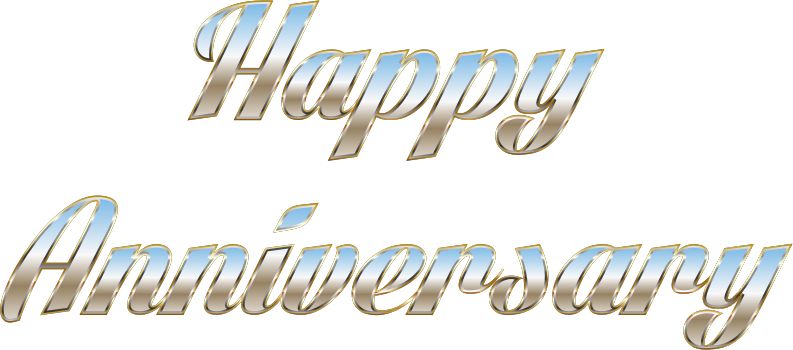 Happy Anniversary Background Png (black, gray)