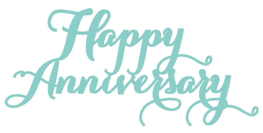 Happy Anniversary Png Picture (silver, white)