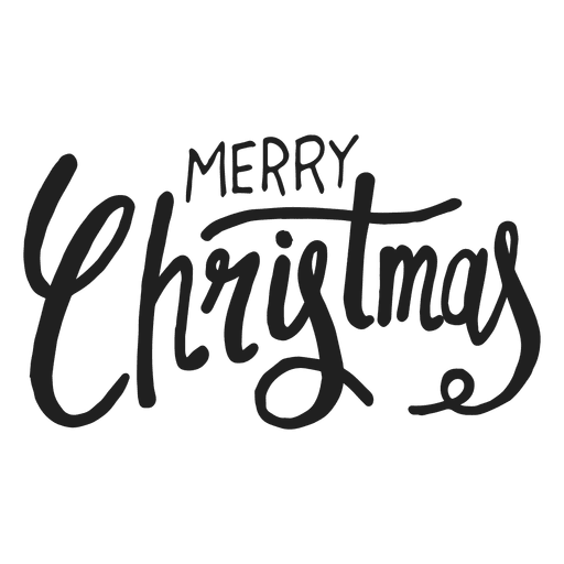 Happy Christmas Text Png Pic (black, gray)