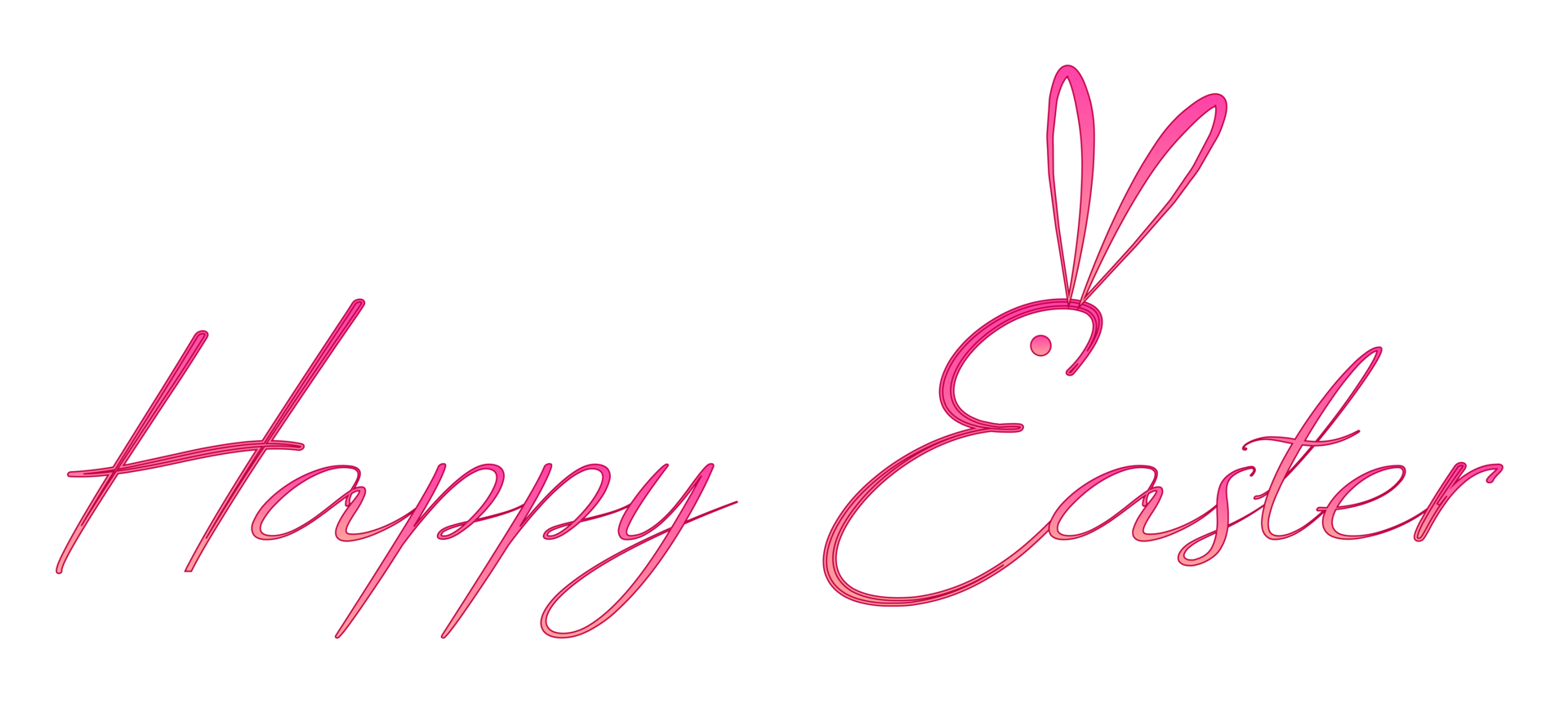 Happy Easter Png Images Hd (black)