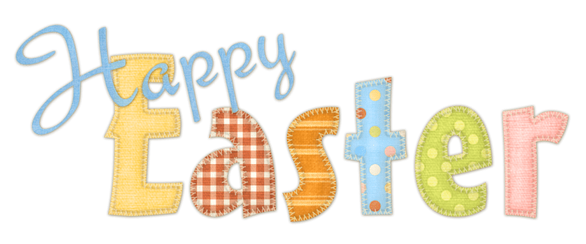 Happy Easter Png Images (gray)