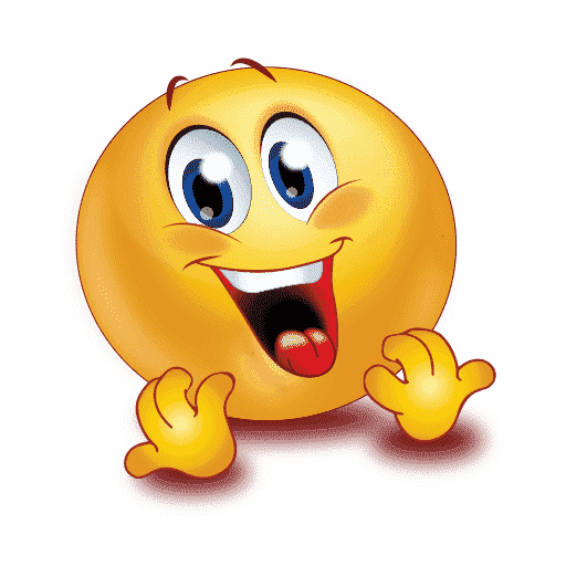 Happy Emoji Png Clipart (maroon, gray, orange)