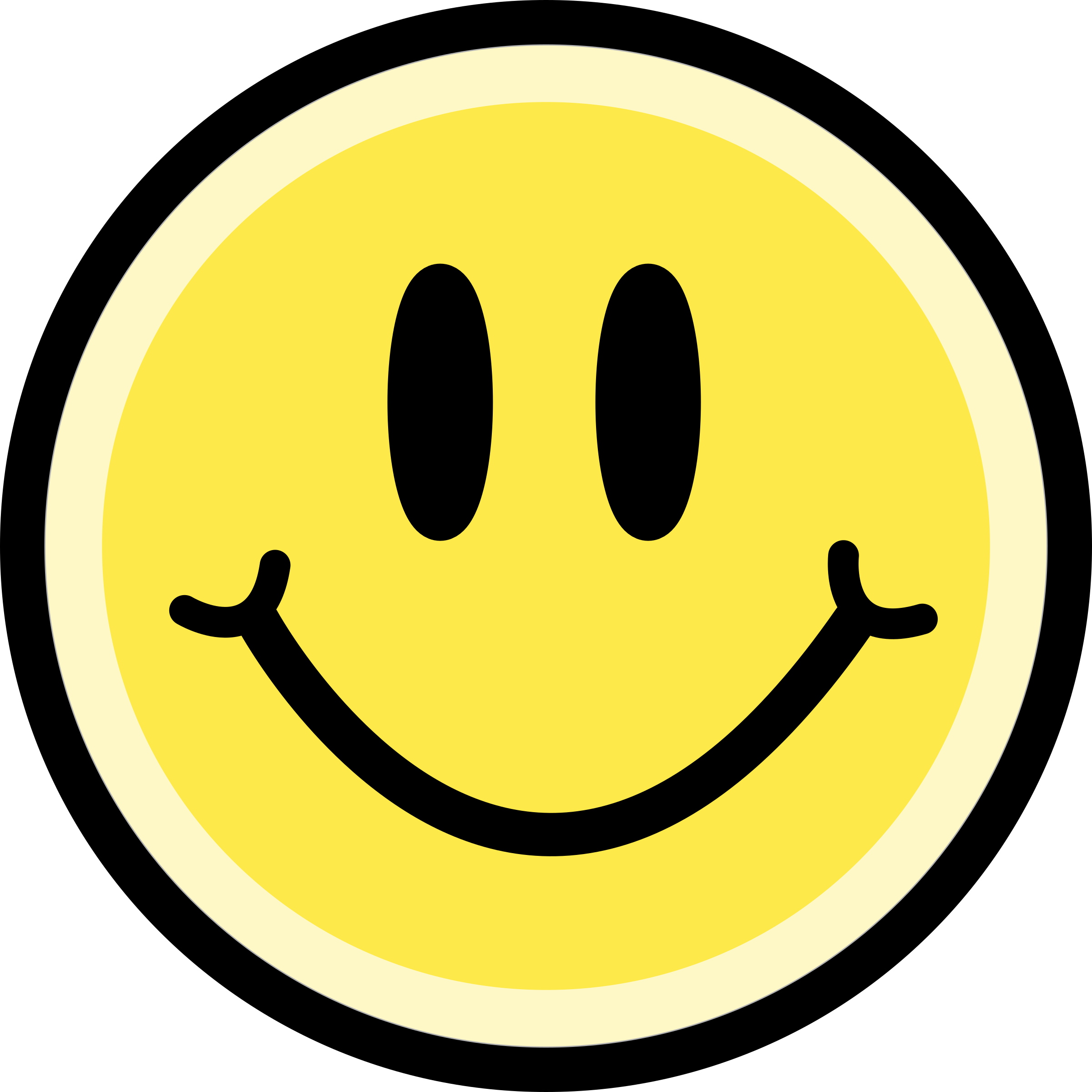 Happy Face Png Free Download (black, gold, beige, yellow)