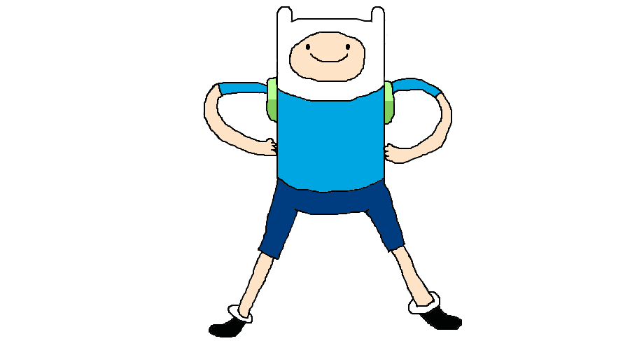 Happy Finn The Huma Transparent Png (black, greenish blue, navy, white)