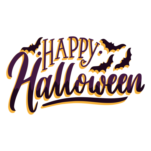 Happy Halloween No Background (indigo, black)